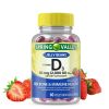 Spring Valley Vitamin D3 Vegetarian Jelly Beans, 50 Mcg, 2000 IU, 60 Count