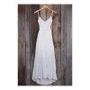 Princess Lace Maxi Dress (Option: White-M)