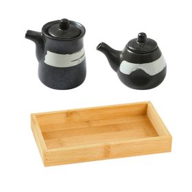 Seasoning Bottle Classic Retro Soy Sauce And Vinegar (Option: Brush White Suit)